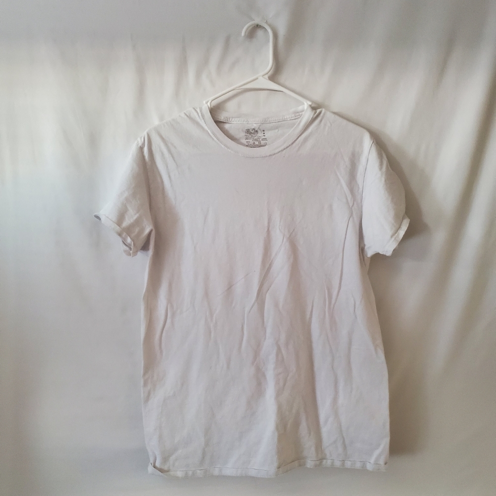 Men's Casual White Tee
